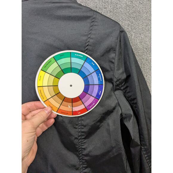 Chicos 2 Jacket Womens Large 12 Carefree Chill Carlynn Preppy Pop Collar Zip - Picture 6 of 10